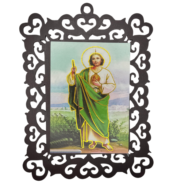 Saint Jude Thaddeus Wooden Wall Hanging