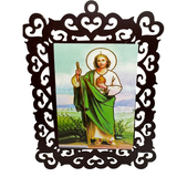 Saint Jude Thaddeus Wooden Wall Hanging