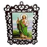 Saint Jude Thaddeus Wooden Wall Hanging