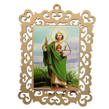 Saint Jude Thaddeus Wooden Wall Hanging