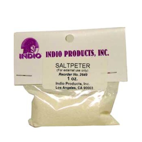 Saltpeter (Potassium Nitrate) to remove jinxes, break free from negative energies