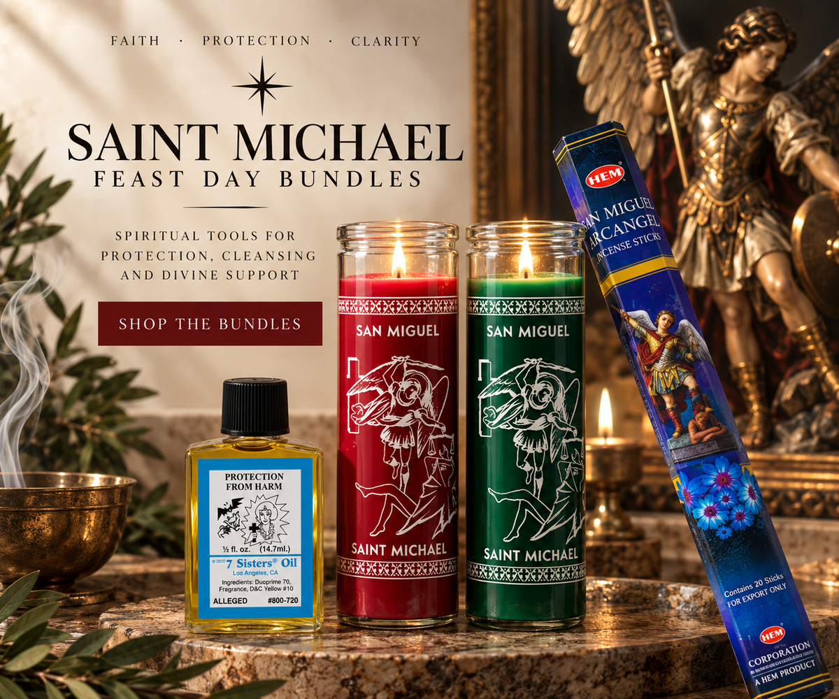 Saint Michael Feast Day Bundle | Spiritual Protection Ritual Set