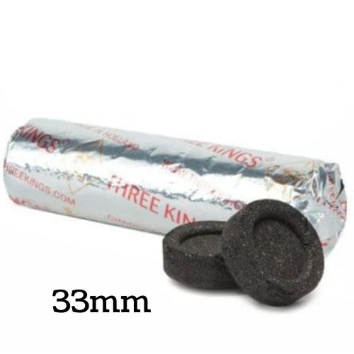 Three Kings Charcoal Tablets (33mm) | Shop Cosmic Healing