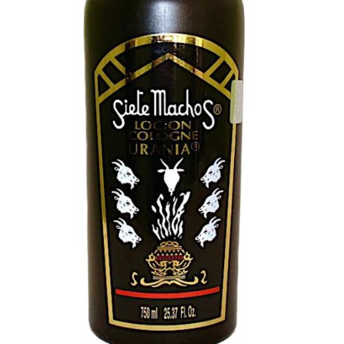 Urania Siete Machos Cologne 750ml (XLarge) to block, send back and reverse energy, attract love