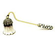 Vintage White Flower Design Candle Snuffer - Shop Cosmic Healing