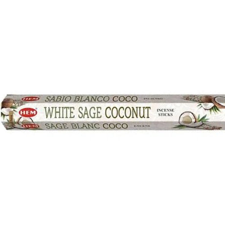 Incienso Sabio Blanco y Coco | Shop Cosmic Healing