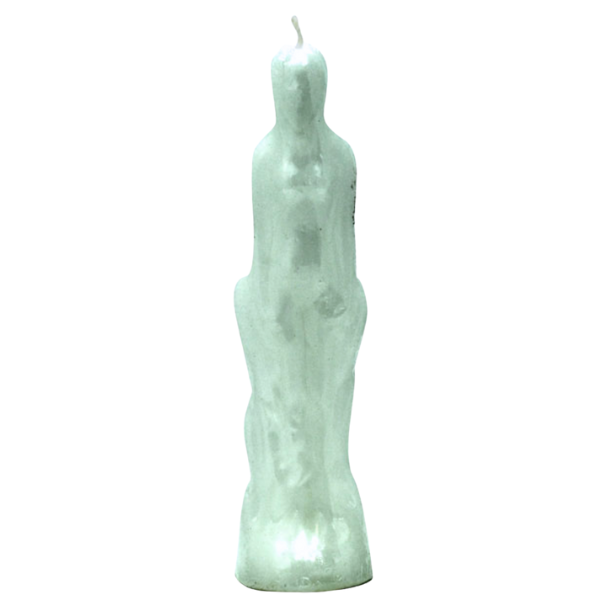 Man/mannelijk figuur rode kaars 7" 