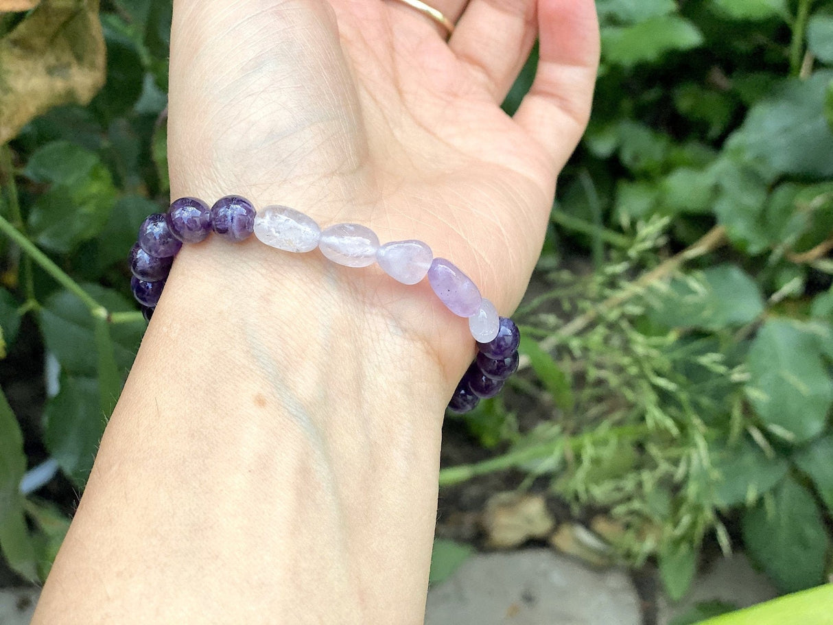 Amethyst Bracelet 6mm - Shop Cosmic Healing