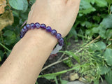 Amethyst Bracelet 6mm - Shop Cosmic Healing