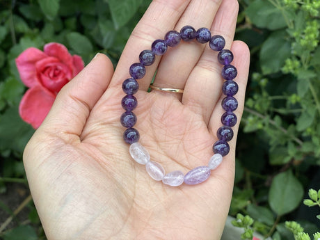 Amethyst Bracelet 6mm - Shop Cosmic Healing