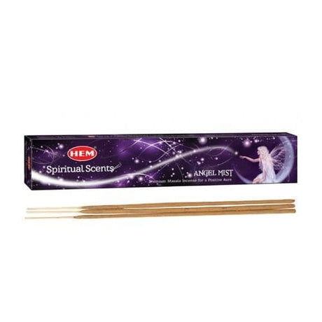 Angel Mist Premium Masala Incense Stick 15 grams for a positive aura, peace, tranquility, concentration - Shop Cosmic Healing