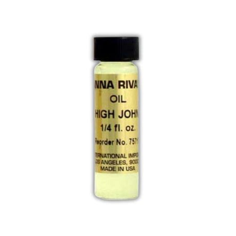 Anna Riva High John Oil 1/4 oz Aids in all efforts and enhance mental abilities - Shop Cosmic Healing