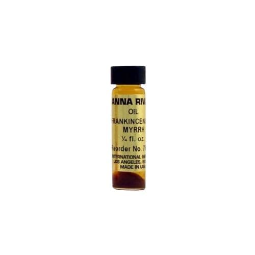 Anna Riva Oil Frankincense & Myrrh 1/4 oz for healing and protection - Shop Cosmic Healing