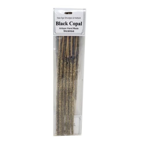 Artisan Black Copal Resin 6 Sticks for purging negativity, refreshing your relationship, attract love - Shop Cosmic Healing