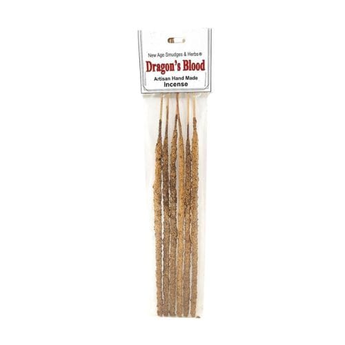 Artisan Dragon's Blood Resin Sticks (6pcs) for stubborn and long lasting problems, protection, strength, power, and money problems - Shop Cosmic Healing