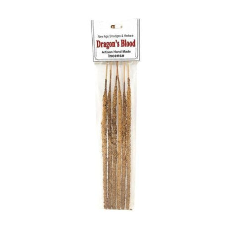 Artisan Dragon's Blood Resin Sticks (6pcs) for stubborn and long lasting problems, protection, strength, power, and money problems - Shop Cosmic Healing