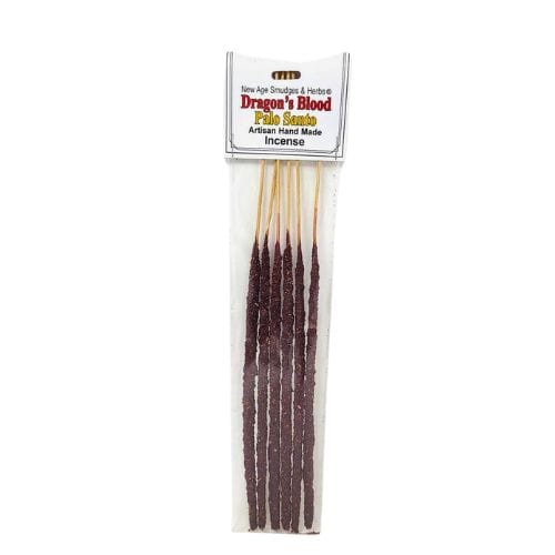 Artisan Palo Santo & Dragon's Blood Resin Sticks (6pcs) - Shop Cosmic Healing