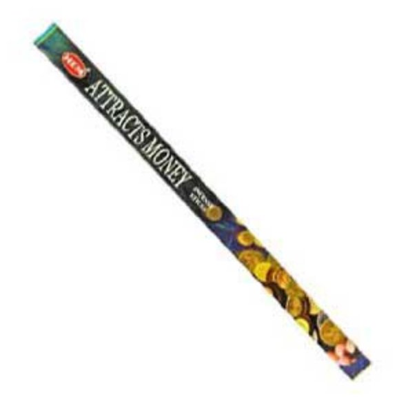 Attracts Money Incense (8 Sticks)-HEM to attract prosperity and good fortune your way - Shop Cosmic Healing