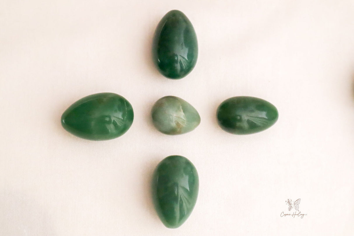 Aventurine Yoni Egg - Shop Cosmic Healing