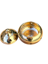 Brass Incense Burner with Hearts - Shop Cosmic Healing