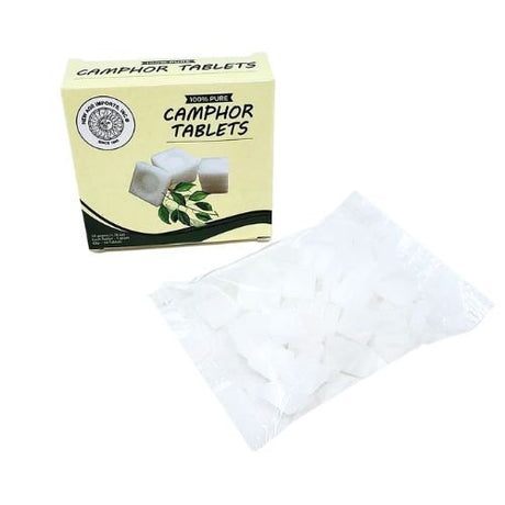 Camphor Tablets 90 Grams Pack for destroying all kinds of negative entities, spiritual cleansing and to stimulate psychic sight - Shop Cosmic Healing