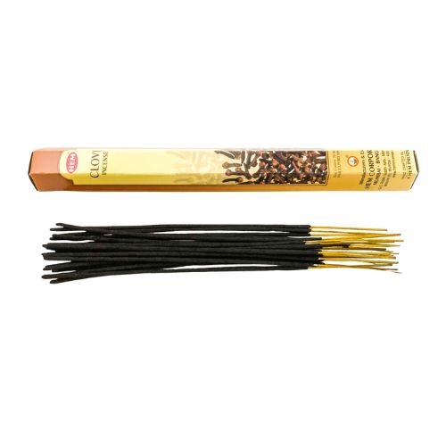 Clove Incense HEM 20 Stick (Incienso de Calvo) for multiple uses, breaking stagnant vibrations, renewal etc - Shop Cosmic Healing