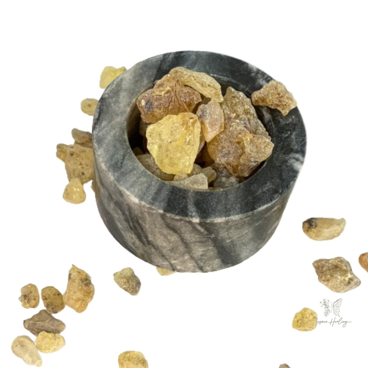 Copal resin, 2 oz – to cleanse negative energy and support positive change