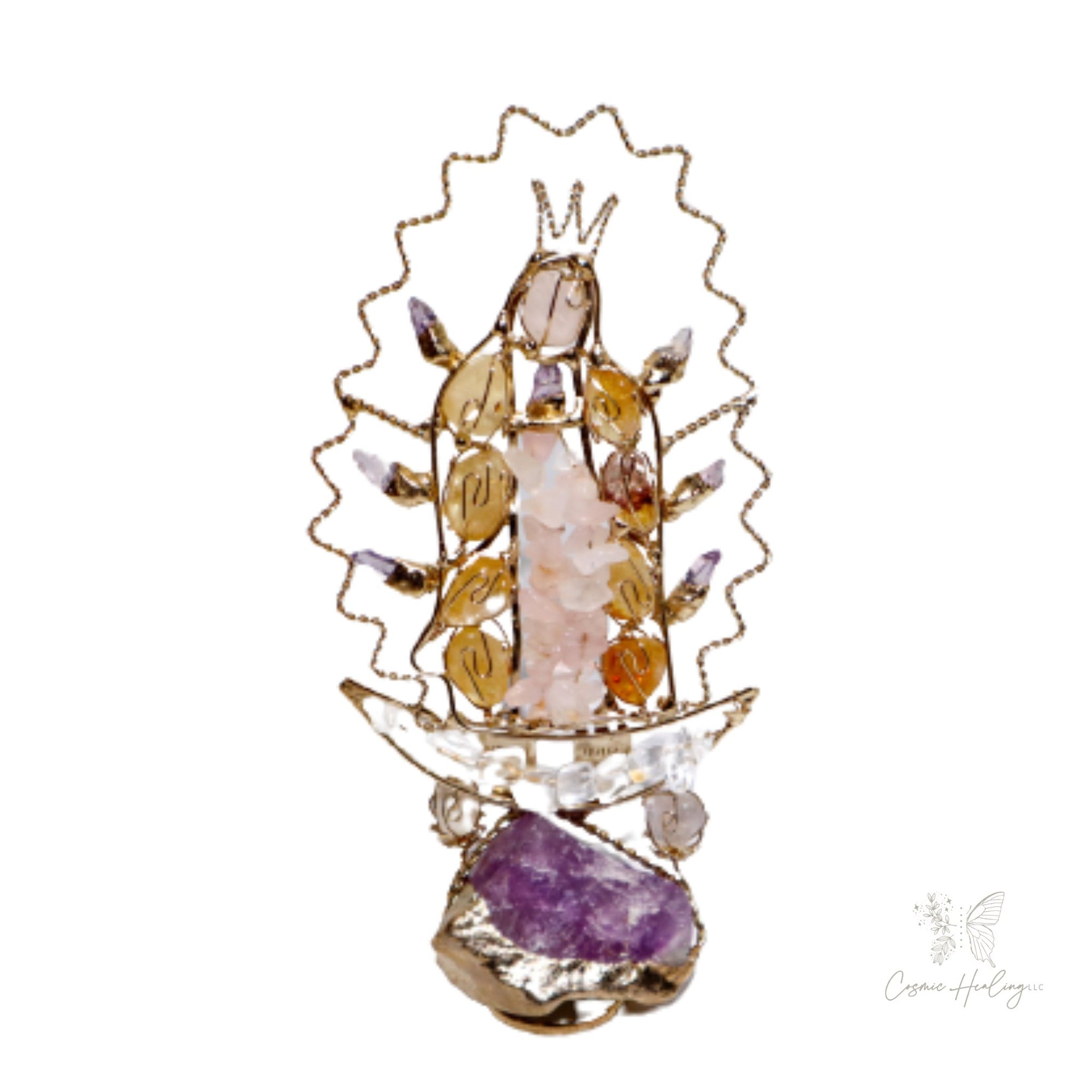 Crystal Virgen de Guadalupe - Shop Cosmic Healing