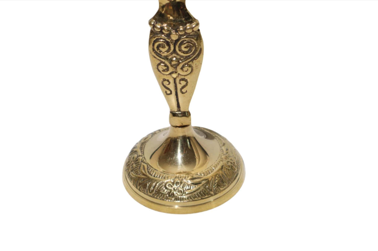 Divine Goddess Brass Cone Incense Burner 9"H - Shop Cosmic Healing