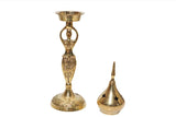 Divine Goddess Brass Cone Incense Burner 9"H - Shop Cosmic Healing