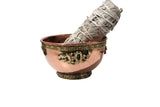 Dragon Copper Offering Bowl 3"D - Shop Cosmic Healing