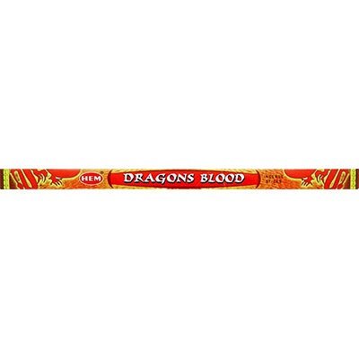Dragon's Blood Incense 8 Sticks, HEM stubborn and long lasting problems, protection, strength, power, and money problems - Shop Cosmic Healing