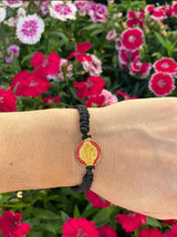 Encapsulated Saint Benedict Medal Protection Bracelet - Shop Cosmic Healing