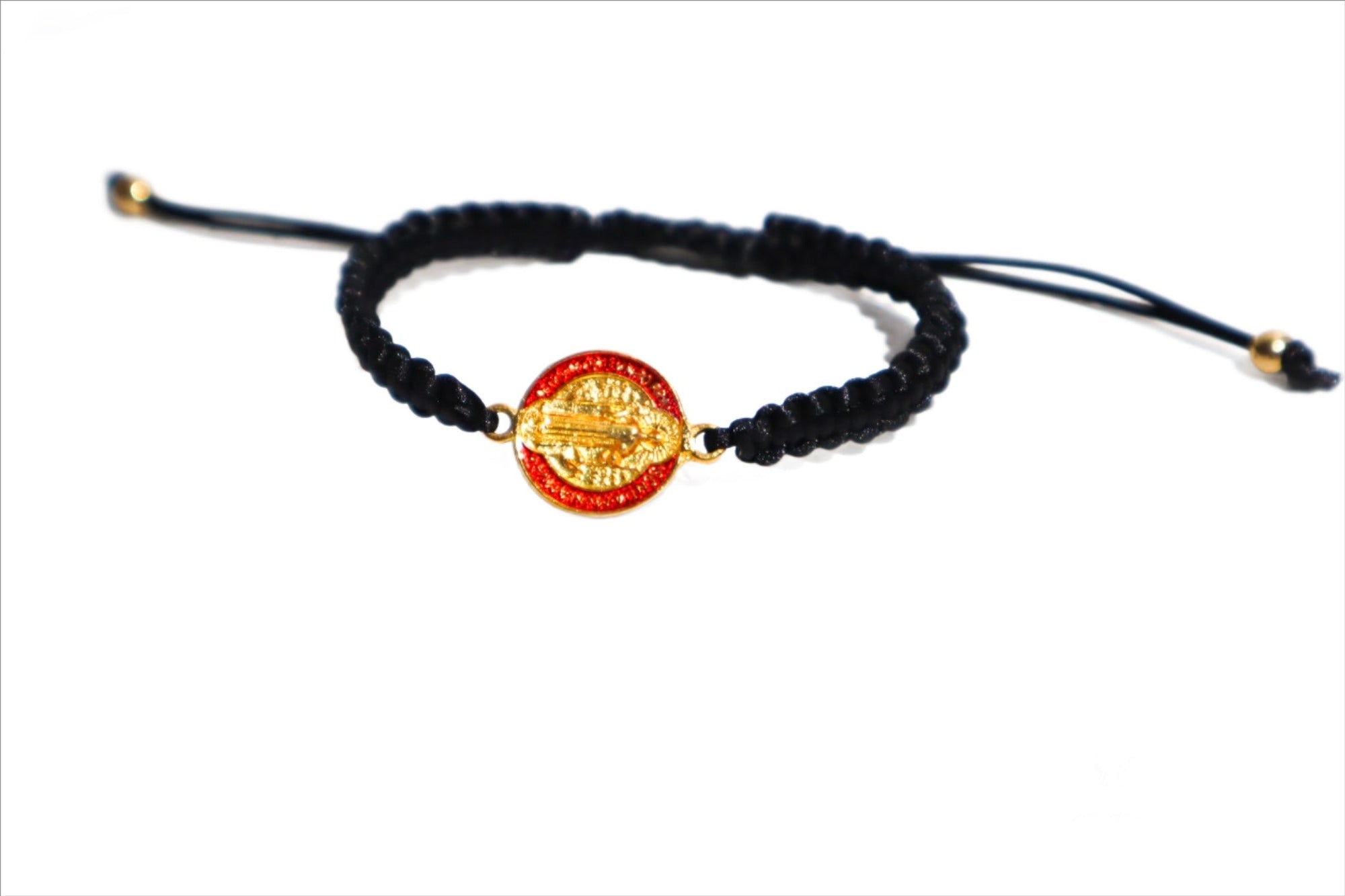 Encapsulated Saint Benedict Medal Protection Bracelet - Shop Cosmic Healing