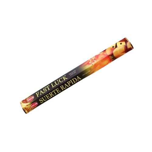 Fast Luck HEM Incense 20 Sticks (Incienso Suerte Rápida) to attract prosperity and good fortune your way - Shop Cosmic Healing