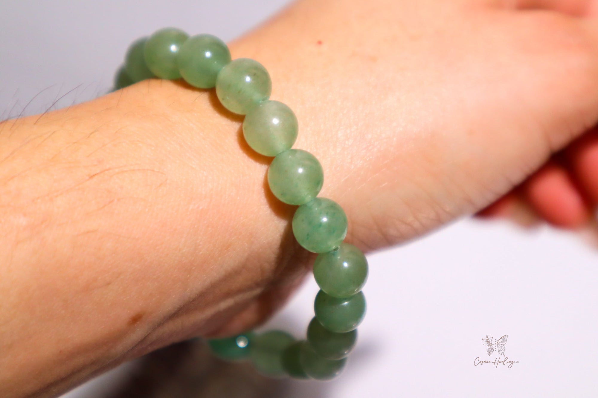 Green Aventurine Crystal Bracelet - Shop Cosmic Healing