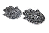 Hamsa Hand Metal Burner 4.25"x3" - Shop Cosmic Healing