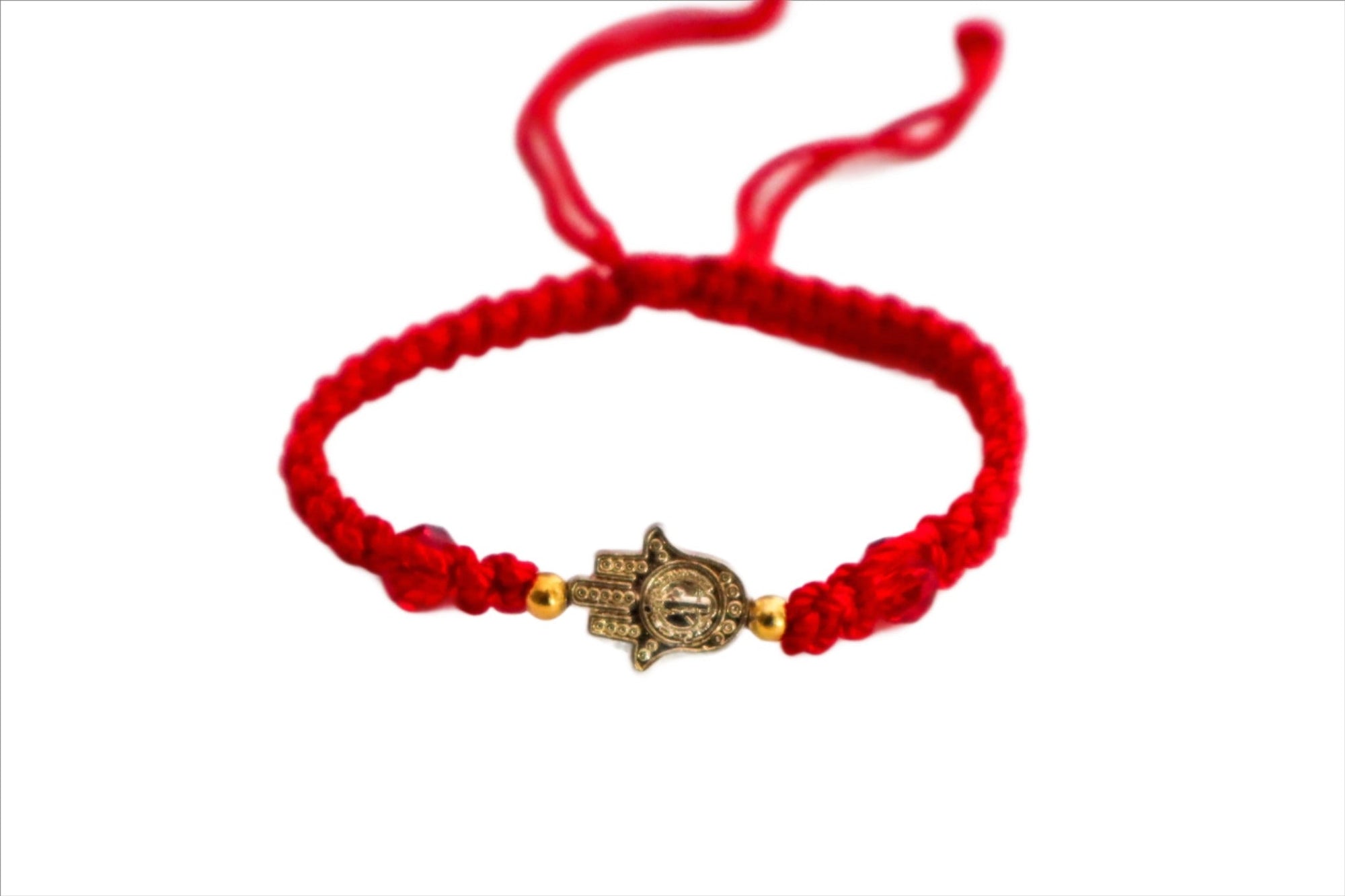 Hamsa Hand Red String Bracelet - Shop Cosmic Healing