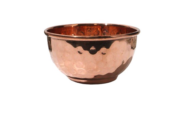 Hand Hammered Copper Offering Bowl 3"D - Shop Cosmic Healing