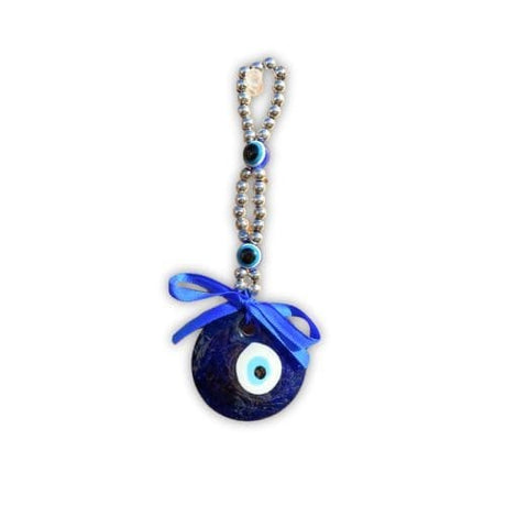 Hanging Turkish Evil Eye Amulet with Bowtie - Shop Cosmic Healing