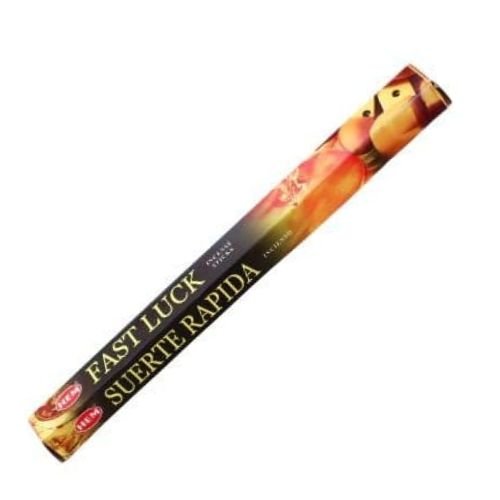 HEM Fast Luck Incense 20 Sticks (Incienso Suerte Rápida) to attract prosperity and good fortune your way - Shop Cosmic Healing