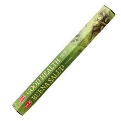 HEM Good Health Incense 20 Sticks (Incienso Buena Salud) helps prevent colds, good for stress relief & fatigue - Shop Cosmic Healing
