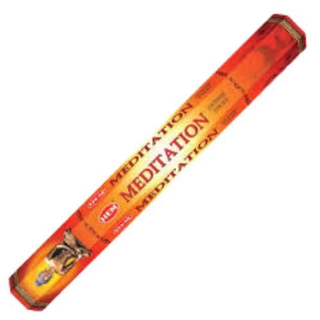 HEM Meditation Incense 20 Sticks (Incienso de Meditación) for meditation, invigorates both your body and mind, uplifts your mood, de - stresses - Shop Cosmic Healing