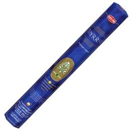 HEM Myrrh Incense 20 Sticks (Incienso de Mirra) for meditation, protection, purification, & consecration - Shop Cosmic Healing