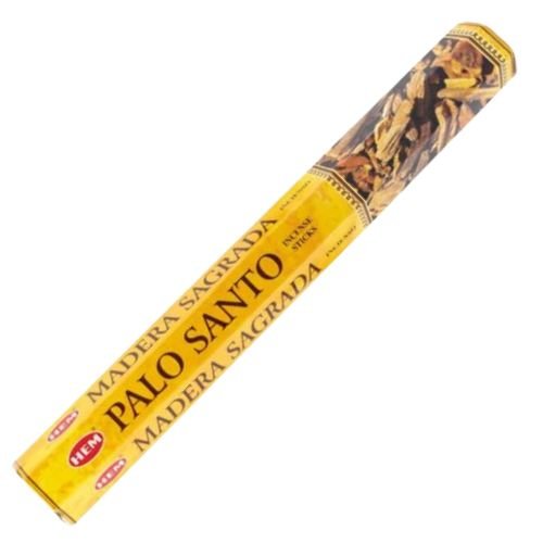 HEM Palo Santo Incense 20 Sticks (Incienso Madera Sagrada) for purging negativity, refreshing your aura, deepen connection to spiritual realm - Shop Cosmic Healing