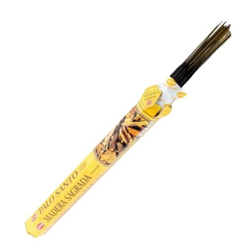 HEM Palo Santo Incense 20 Sticks (Incienso Madera Sagrada) for purging negativity, refreshing your aura, deepen connection to spiritual realm - Shop Cosmic Healing
