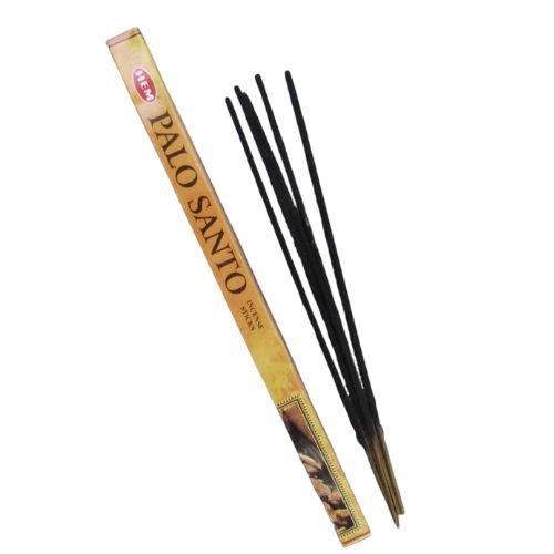HEM Palo Santo Incense 8 Sticks (Incienso Madera Sagrada) for purging negativity, refreshing your aura, deepen connection to spiritual realm - Shop Cosmic Healing