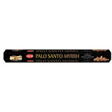 HEM Palo Santo Myrrh Premium Masala Incense 15 Stick (Incienso Palo Santo y Mirra) for meditation, protection, purification, & consecration - Shop Cosmic Healing