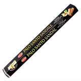 HEM Palo Santo Sandal Premium Masala Incense 15 Stick (Incienso Palo Santo y Sandaló) for meditation, protection, purification, & consecration (Copy) - Shop Cosmic Healing