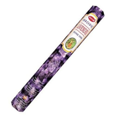 HEM Precious Lavender Incense 20 Sticks (Incienso de Lavanda) for mood uplifting fragrance, Ensures Loving Relationships and Money. - Shop Cosmic Healing